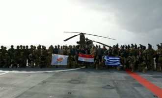 Ενωμένοι οι στρατοί Ελλάδας, Κύπρου και Αιγύπτου στην άσκηση «Μέδουσα 7»