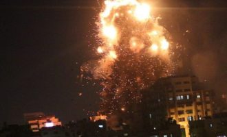 Οι Ισραηλινοί βομβάρδισαν στρατόπεδο τρομοκρατών της Χαμάς στη Γάζα