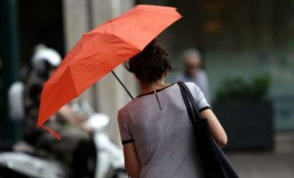 Καιρός: Τοπικές βροχές και σποραδικές καταιγίδες την Παρασκευή