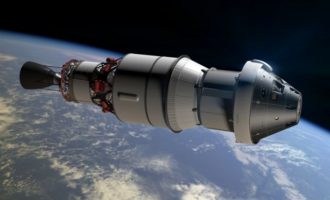 Η Ευρώπη παρέδωσε στις ΗΠΑ το κατώτερο μέρος του διαστημοπλοίου Orion