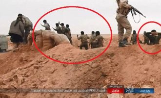 Το Ισλαμικό Κράτος αιχμαλώτισε μαχητές των SDF σε άγρια μάχη (φωτο)