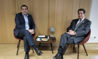 Συνάντηση Τσίπρα-Αναστασιάδη στις Βρυξέλλες με ατζέντα το μεγάλο παιχνίδι στην Ανατολική Μεσόγειο