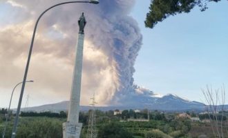 Εξερράγη η Αίτνα, το ενεργότερο ηφαίστειο της Ευρώπης (φωτο+βίντεο)