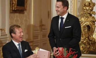 Ο Ξαβιέ Μπετέλ ξανά πρωθυπουργός στο Λουξεμβούργο – Τον όρκισε ο Μεγάλος Δούκας Ερρίκος