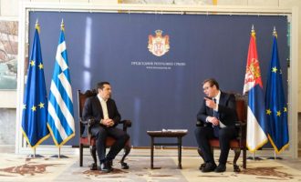 Το συγκινητικό tweet του Βούτσιτς για τον Τσίπρα και τους Έλληνες: «Υποστηρίξατε την εδαφική μας ακεραιότητα»