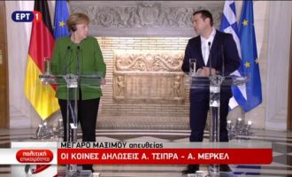 Τσίπρας σε Μέρκελ: Ναι στη συμφωνία των Πρεσπών – Δεν ξεχνάμε τις γερμανικές αποζημιώσεις