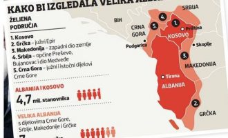 Η Μεγάλη Αλβανία του Έντι Ράμα διεκδικεί ελληνικά εδάφη – Το σχέδιο προχωρά