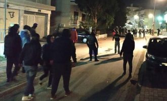 Στις 18 έφτασαν οι συλλήψεις στην Κατερίνη για τις επιθέσεις με μολότοφ στους Αστυνομικούς