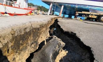 Πάνω από 2.700 σεισμικές δονήσεις μετά τον σεισμό των 6,8 Ρίχτερ στη Ζάκυνθο