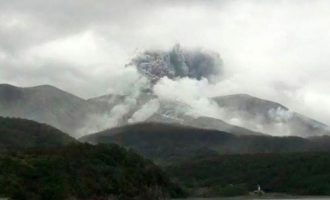 Ηφαιστειακή έκρηξη σε νησί στη νοτιοδυτική Ιαπωνία