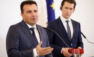 Ζάεφ: «Μακεδονία τώρα, Βόρεια Μακεδονία… σύντομα»