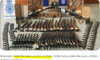 Στην Αλβανία χιλιάδες πολίτες έχουν στα χέρια τους παράνομα όπλα και χειροβομβίδες