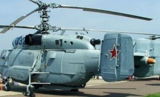Η Ρωσία παρέδωσε στην Τουρκία το πρώτο από τα ελικόπτερα Ka-32 που έχει παραγγείλει