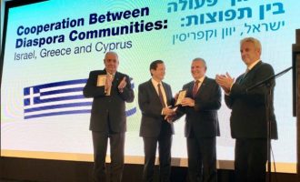 Ενωμένοι μια γροθιά η διασπορά Ελλάδας, Κύπρου και Ισραήλ