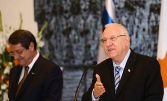 Στην Κύπρο ο Πρόεδρος του Ισραήλ – «Από τα μεγαλύτερα υποθαλάσσια έργα στον κόσμο ο αγωγός EastMed»