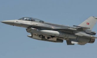 Υπό διάλυση η τουρκική αεροπορία – Έσβησε ο κινητήρας τουρκικού F-16 την ώρα παραβίασης