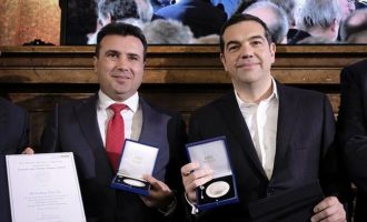 Το βραβείο «Ewald von Kleist» σε Τσίπρα και Ζάεφ για την επίλυση του Σκοπιανού