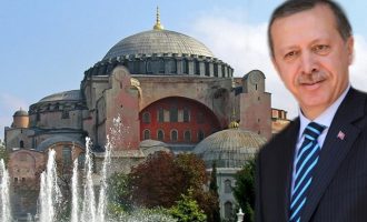 Ο Ερντογάν σχεδιάζει να καταστρέψει την Αγία Σοφία: «Θα κάνουμε αρχιτεκτονικές μετατροπές»