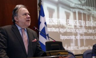Γιώργος Κατρούγκαλος: Βούληση της Ελλάδας να είναι μια χώρα πρότυπο στο τρίγωνο αστάθειας