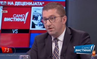 Επίθεση Μίτσκοσκι στον Ζάεφ: «Με τη Συμφωνία διέγραψες τη “μακεδονική μειονότητα” στην Ελλάδα»