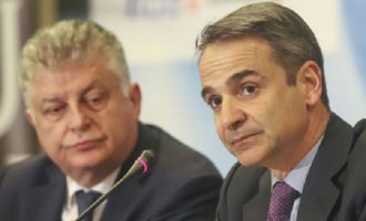 Σαν κομματάρχης του Μητσοτάκη μίλησε ο πρόεδρος του ΣΕΒΕ Γιώργος Κωνσταντόπουλος