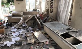 Οι τζιχαντιστές χτύπησαν με ρουκέτα το Ισραήλ – Σπίτι τυλίχθηκε στις φλόγες