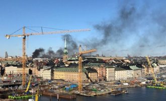 Ισχυρή έκρηξη ταρακούνησε τη Στοκχόλμη (φωτο)
