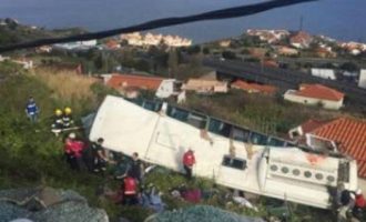 Τραγωδία στην Πορτογαλία: 28 νεκροί από ανατροπή λεωφορείου