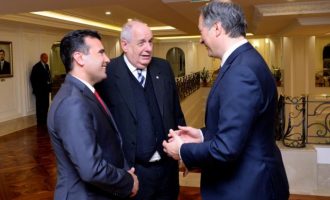 Στα Σκόπια ο Κουίκ – Συναντήθηκε με Ζάεφ, Ντιμιτρόφ και Αρτέμι