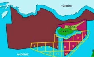 Ιδού τι διεκδικούν οι Τούρκοι – Αρπάζουν όλη την ΑΟΖ της Κύπρου και μέρος της ελληνικής