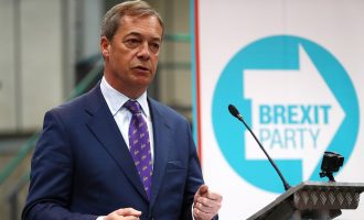 Βρετανία-ευρωεκλογές: Πρώτο με διαφορά το κόμμα του Φάρατζ Brexit Party