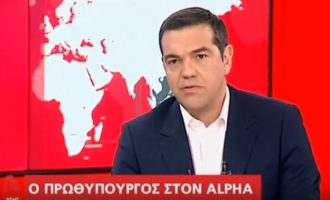 24,6% «χτύπησε» ο Τσίπρας στον ALPHA – Στο ίδιο δελτίο ο Μητσοτάκης «έπιασε» 18,8%