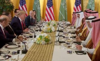 Το εγκώμιο του Πρίγκιπα Διαδόχου της Σαουδικής Αραβίας έπλεξε ο Ντόναλντ Τραμπ