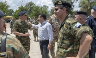 Ο Ελληνικός Στρατός στη Βόρεια Μακεδονία – «Μόνο η Ελλάδα επιτηρεί τον εναέριο χώρο μας»