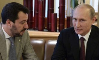 Αποκάλυψη: Ο Πούτιν προσπάθησε να χρηματοδοτήσει μυστικά τη Λέγκα του Σαλβίνι