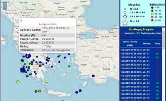 Σεισμός 4,7 Ρίχτερ στο Αγρίνιο – Κουνήθηκε και η Πάτρα
