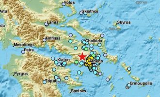 Ισχυρός σεισμός τράνταξε την Αθήνα στις 14.13