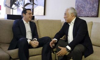 Με τον πρωθυπουργό της Πορτογαλίας συναντήθηκε ο Αλέξης Τσίπρας