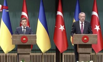 Ερντογάν: «Η Τουρκία δεν θα αποδεχθεί την παράνομη προσάρτηση της Κριμαίας»