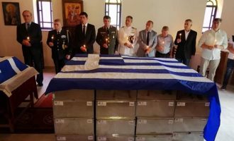 Ενταφιάστηκαν με όλες τις τιμές στην Κλεισούρα ακόμα 85 Έλληνες στρατιώτες του Αλβανικού Έπους