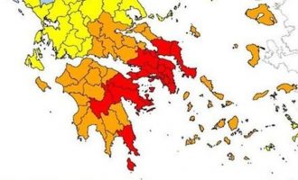 Προσοχή! «Ακραίος» κίνδυνος πυρκαγιάς στην Αττική – Δείτε χάρτη για όλη την Ελλάδα