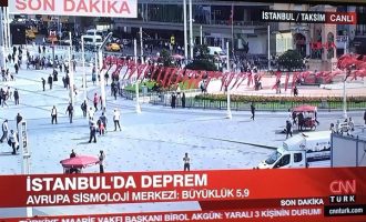 Πανικός: Ισχυρός σεισμός 5,9 Ρίχτερ στην Κωνσταντινούπολη