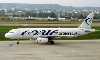 Ένα βήμα πριν τη χρεοκοπία και η μεγαλύτερη αεροπορική εταιρεία της Σλοβενίας