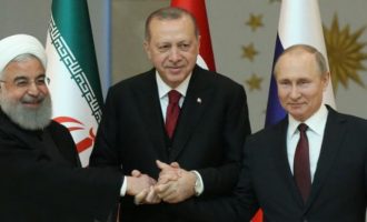 Ο Ερντογάν είπε σε Πούτιν και Ροχανί ότι θέλει να χτίσει μια πόλη στο συριακό Κουρδιστάν
