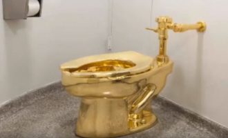 Κλάπηκε η μασίφ χρυσή τουαλέτα από ανάκτορο στη Βρετανία (βίντεο)