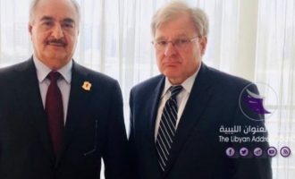 Ο στρατάρχης Χαφτάρ της Λιβύης συναντήθηκε στο Άμπου Ντάμπι με τον Αμερικανό Πρεσβευτή