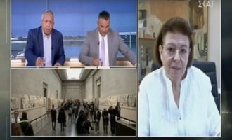 Λίνα Μενδώνη: «Το αίτημα δανεισμού των Γλυπτών του Παρθενώνα δεν σημαίνει αναγνώριση βρετανικής κυριότητας»