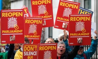 «Παράνομο» το κλείσιμο της Βουλής λέει το Ανώτατο Δικαστήριο της Βρετανίας