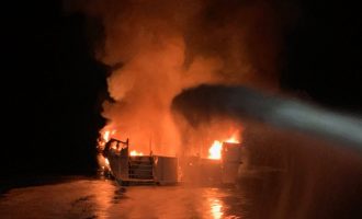 Ναυτική τραγωδία στην Καλιφόρνια: Τουλάχιστον 34 νεκροί από φωτιά σε σκάφος