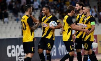 Super League: ΑΕΚ-Λαμία 2-0